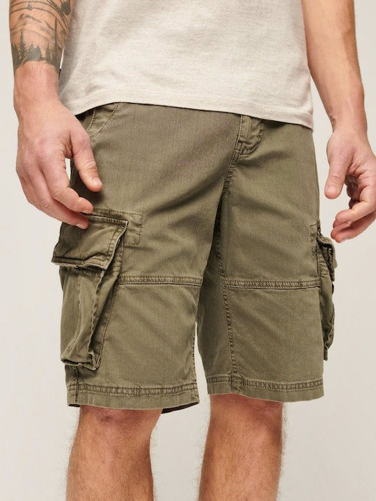 Superdry Ovin Core Ανδρική Βερμούδα Cargo Chive Green