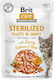 Brit Care Pouches Wet Cat Food in Pouches with Salmon and Tuna 85gr