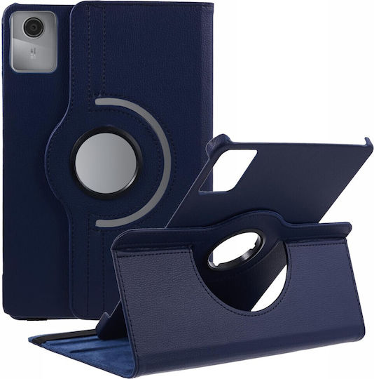 Flip Cover Rotierend Marineblau Lenovo Tab M11 TB330FU