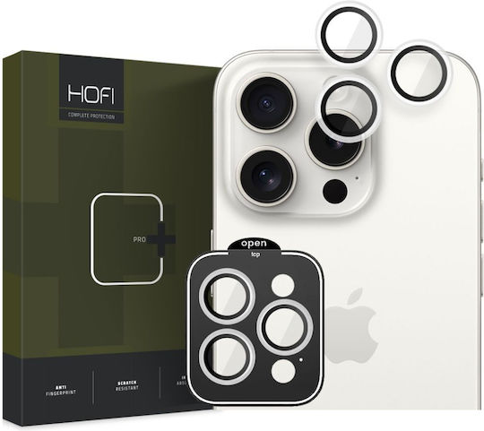 Hofi Camring Pro+ Προστασία Κάμερας Tempered Glass Διάφανο για το iPhone 15 Pro / 15 Pro Max