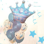 Set of 11 Balloons Latex Blue Birthday-Celebration