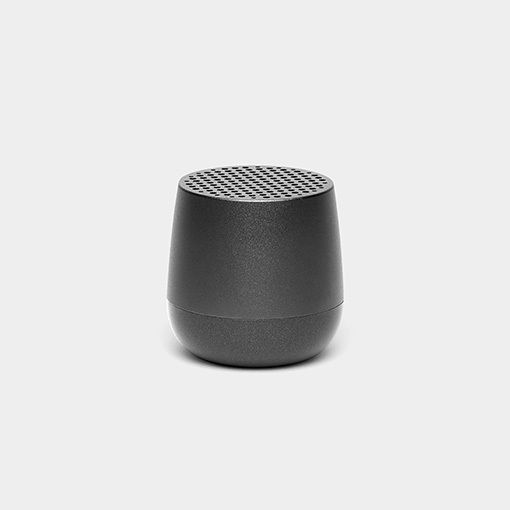 Lexon Mino Αδιάβροχο Ηχείο Bluetooth 3W με Διάρκεια Μπαταρίας έως 2 ώρες Γκρι Μεταλλικό