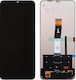 Screen with Touch Mechanism for Xiaomi Redmi 12C (Black)