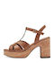 Sandals Tabac Brown