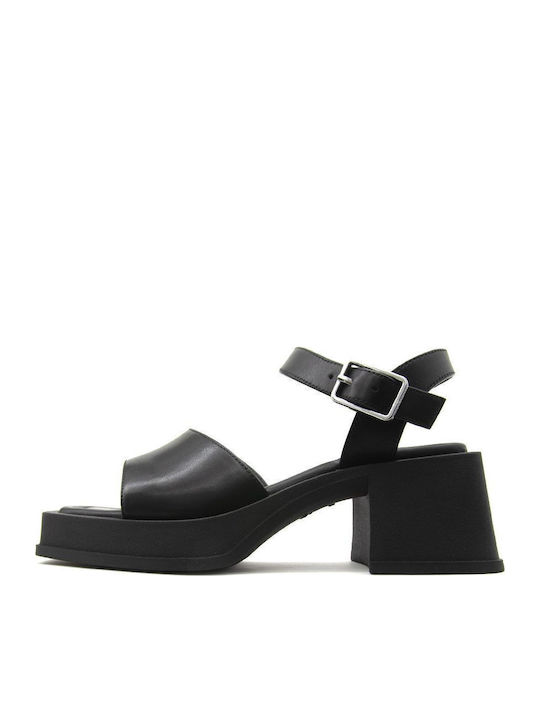 Vagabond Hennie Din piele Sandale Negre