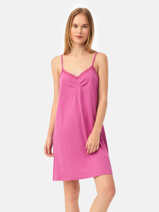 Minerva Summer Women's Nightdress Purple