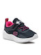 Softy Evolve Παιδικά Sneakers με Σκρατς Navy Μπλε