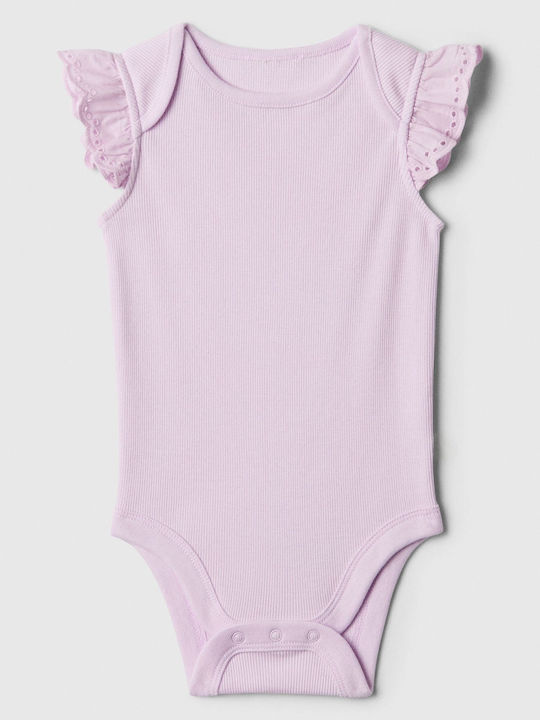 GAP Baby Bodysuit Set Purple Lilac