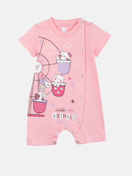 Dreams Baby Bodysuit Rose