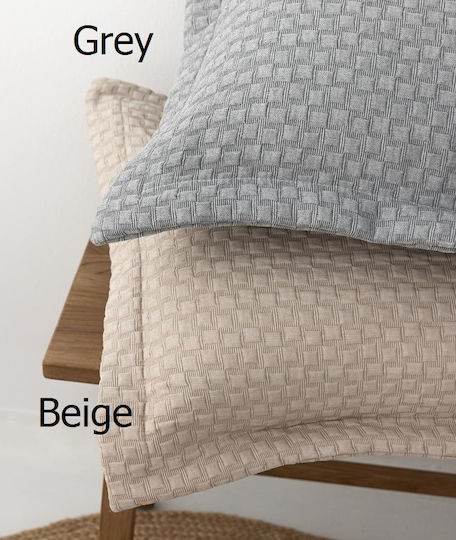 Palamaiki Daphne Pique Blanket Single 170x260cm Beige