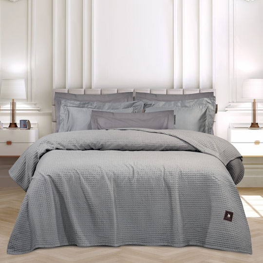 Greenwich Polo Club 3456 Pique Double Blanket 220x240cm Gray