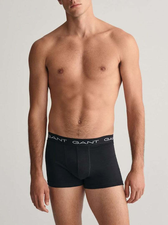 Gant Herren Boxershorts Schwarz 1Packung