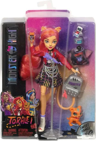 Mattel Toralei Stripe Doll Monster High for 3++ Years 25cm