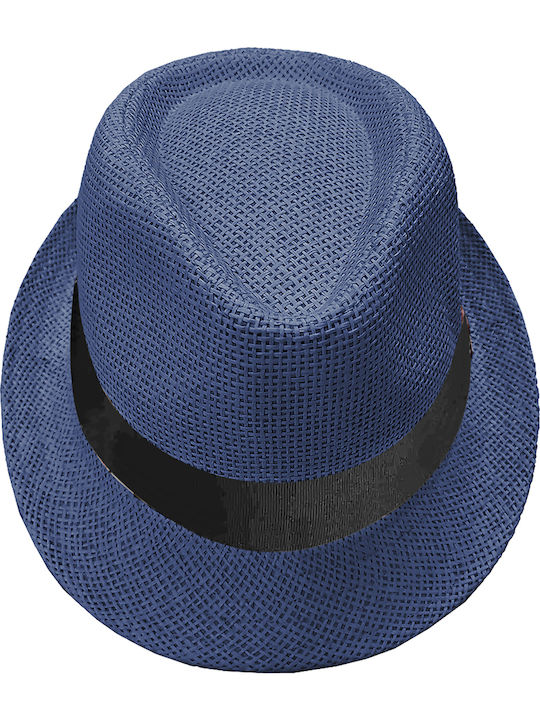 Summertiempo Kids' Hat Fedora Fabric Blue