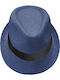 Summertiempo Kids' Hat Fedora Fabric Blue