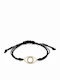 Ekan Damen Armband mit Design Auge aus Kabel mit Diamant