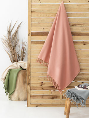Palamaiki Beach Towel Pareo Pink 160x90cm.