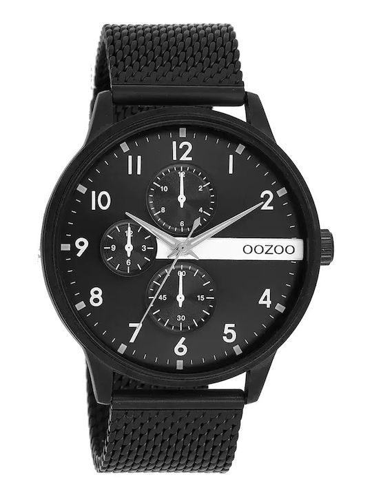 Oozoo Timepieces Ανδρικό Ρολόι 45mm Μπαταρίας μ...