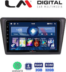 LM Digital Car-Audiosystem für Skoda Schnell 2014 > (Bluetooth/USB/WiFi/GPS) mit Touchscreen 9"