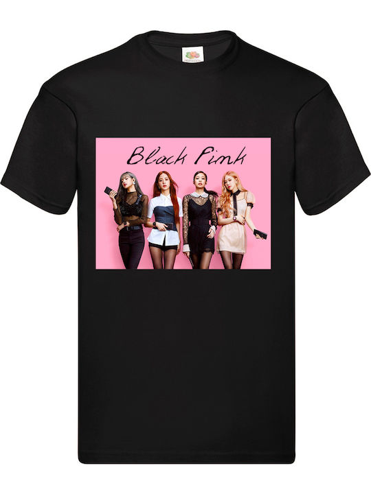 Fruit of the Loom Poster Original T-shirt Μαύρο Βαμβακερό