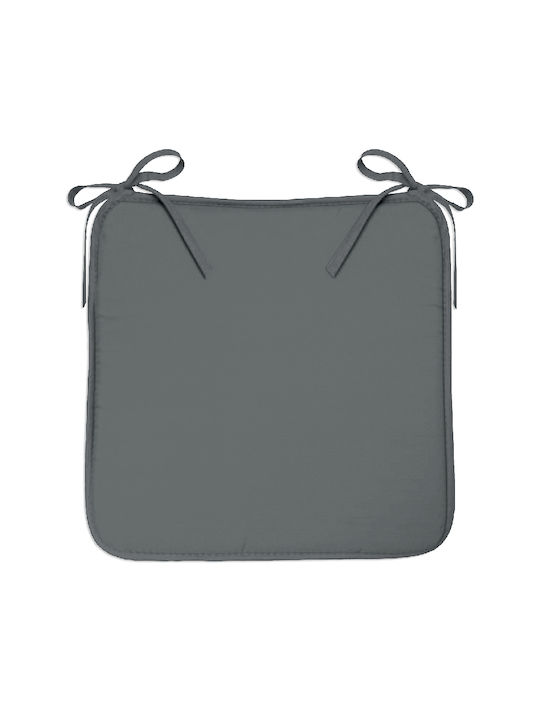 Go Smart Home Garden Chair Cushion Grey 38x38cm.