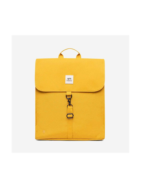 Lefrik Men's Fabric Backpack Waterproof Yellow 9lt
