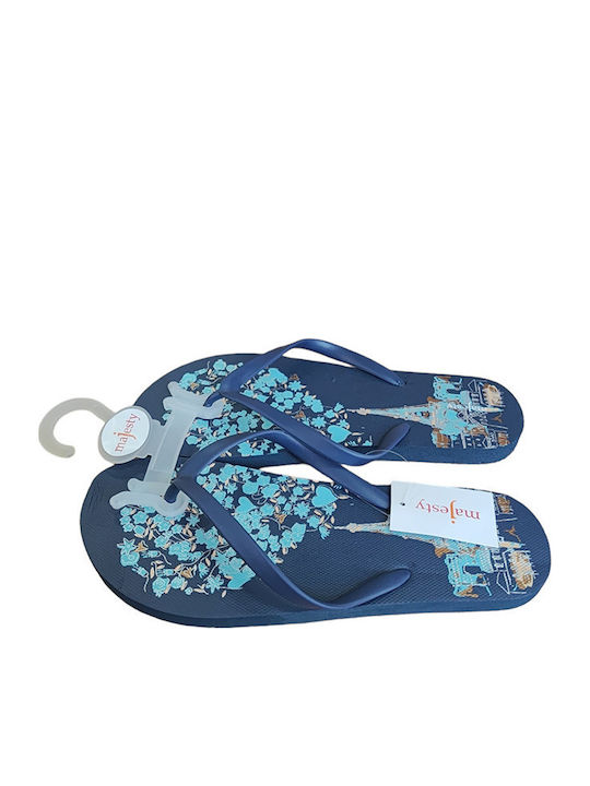 Majesty Flip Flops Blue