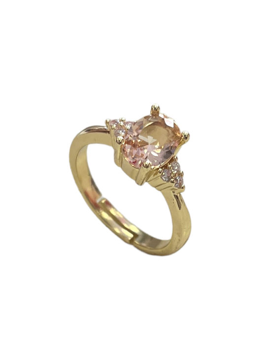 Copper ring Bo1314 Gold Beige