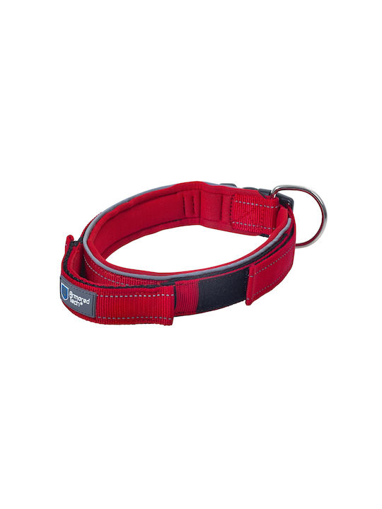 Armored Tech Hundehalsband in Rot Farbe XSklein