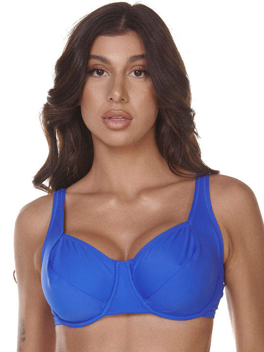 Bluepoint Bikinioberteile E-Cup Blau