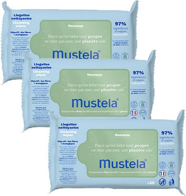 Mustela Бебешки кърпички 180бр