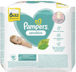 Pampers Sensitive 312pcs