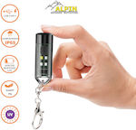 Alpin Keychain Flashlight LED UV with Maximum Brightness 350lm