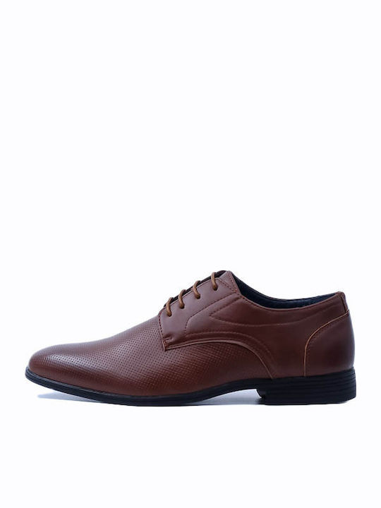 Cockers Men's Synthetic Leather Casual Shoes Brown
