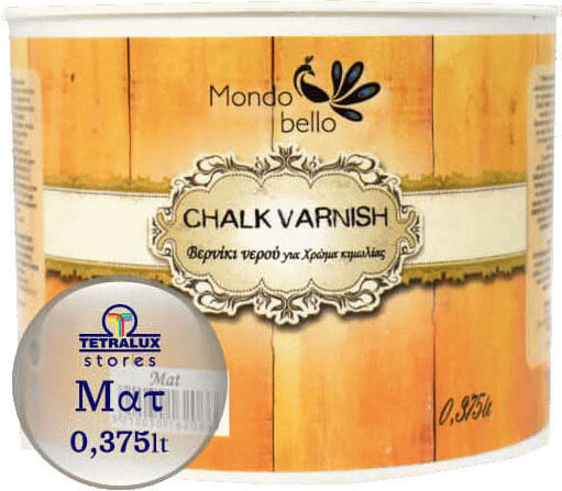 Mondobello Chalk Varnish Paint 375ml Mat Διαφανές