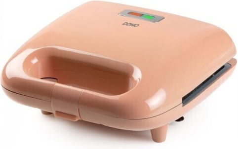 Domo Τοστιέρα για 2 Τοστ 750W Ροζ