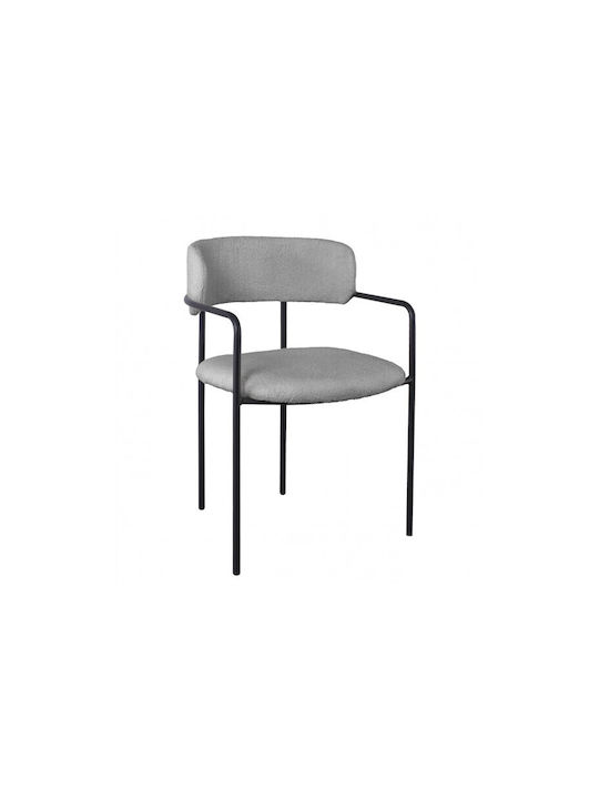Stühle Speisesaal Black - Grey 4Stück 54x54x81cm