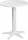 Et Plast Table Plastic for Camping Foldable 60x60x42cm White