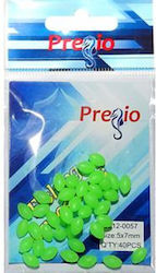 Pregio Χάντρες Ψαρέματος Σετ 40τμχ 4mm x 5mm