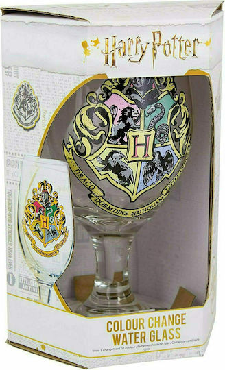 Paladone Hogwarts Water Glass Made of Glass 300ml