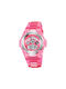 Skmei Digital Uhr mit Kautschukarmband Pink