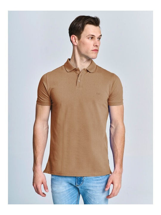 Staff Herren Shirt Polo Beige