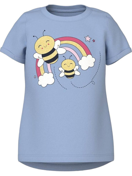 Name It Παιδικό T-shirt Chambray Blue Bees