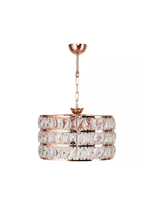 HomeMarkt Pendant Light for Socket E27 Rose Gold