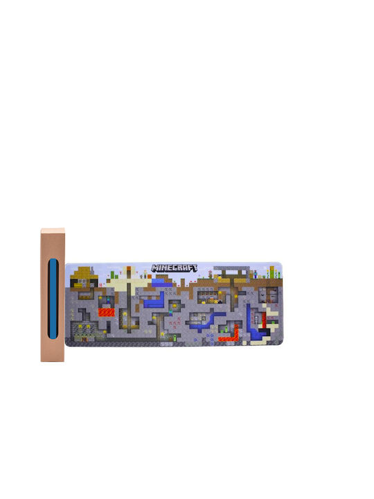 Λαμπάδα Minecraft Στρογγυλή Γκρι Λαμπάδα Minecraft Στρογγυλή Γκρι