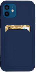 Hurtel Card Wallet Σιλικόνης Navy Μπλε (Galaxy ...