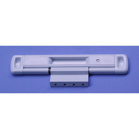 Cal Încuietoare pentru Uși Glisante din Aluminiu Albă cu Cheie