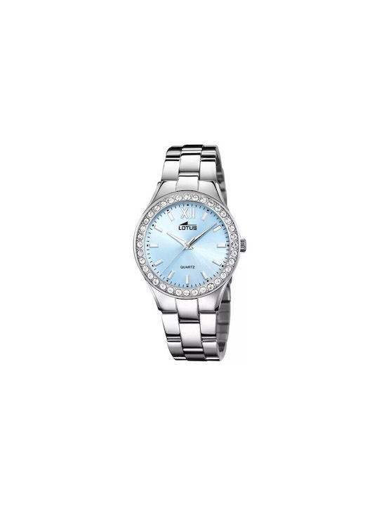 Lotus Watches Uhr mit Silber Metallarmband