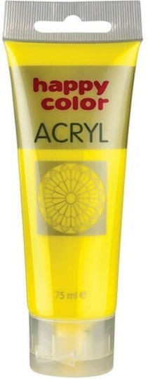 Happy Color Ακρυλικό Χρώμα Ζωγραφικής Lemon Acrylic Paint 75ml