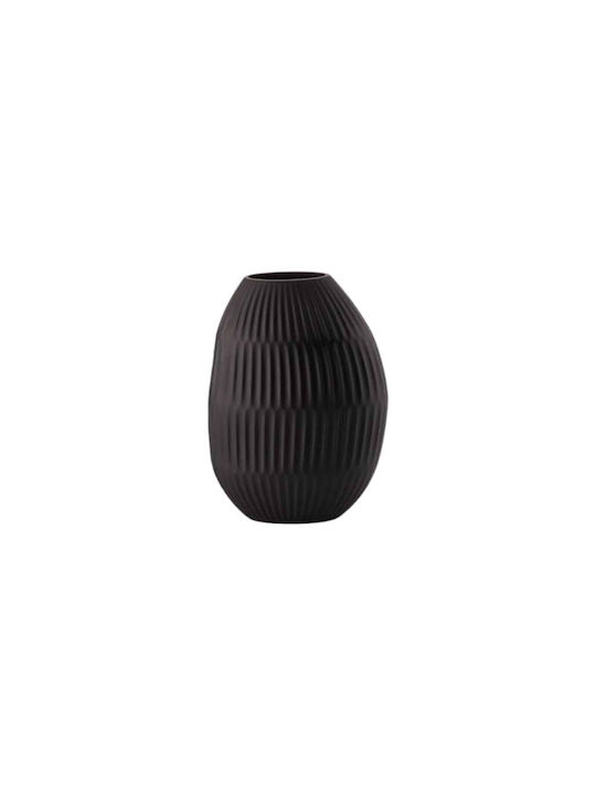 Philippi Decorative Vase Black